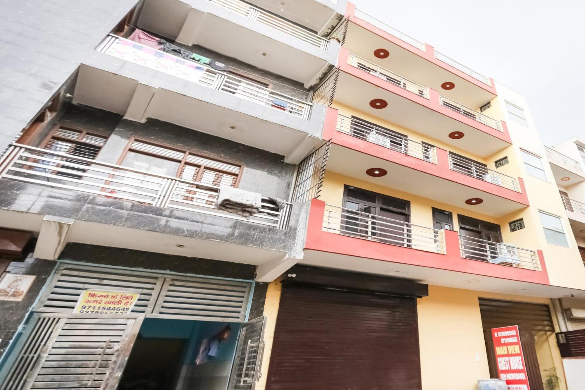 Spot On Main View Guest House Near Leisure Valley Park Gurgaon Exteriör bild